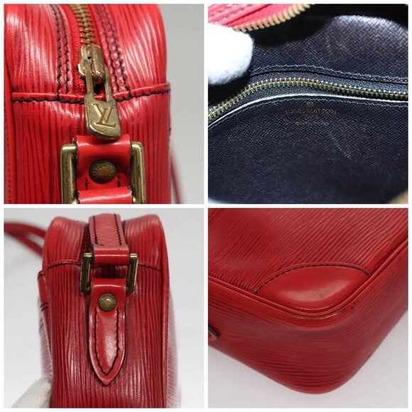 LOUIS VUITTON Epi Trocadero 23 Shoulder Bag Red - Picture 12 of 15